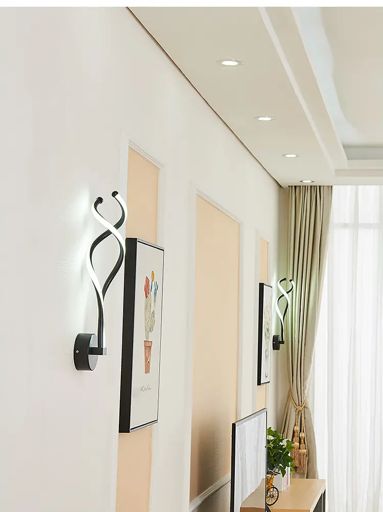 Simple And Creative Led Wall Lamp Musical