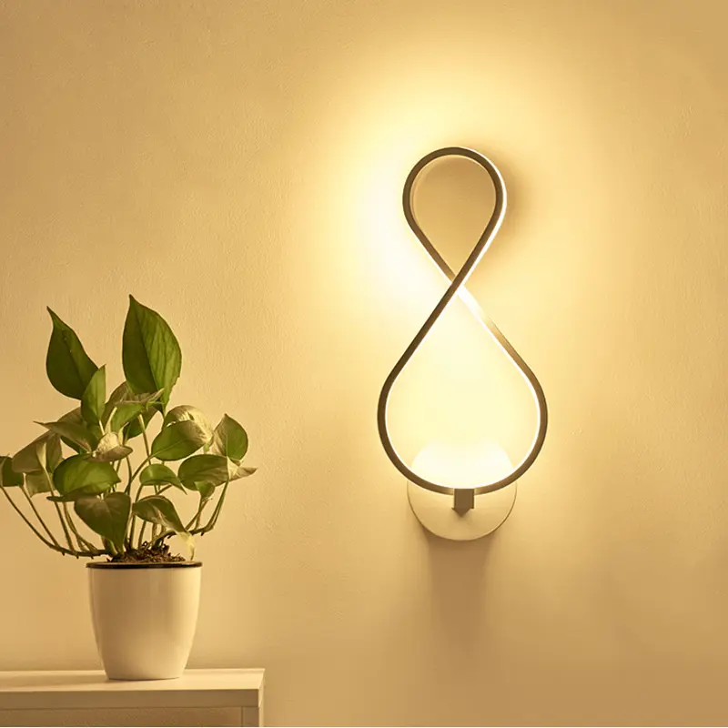 Simple And Creative Led Wall Lamp Musical