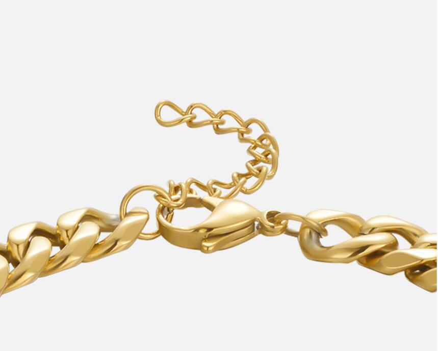 Natural Pearl Pendant Thick Chain Hip Hop