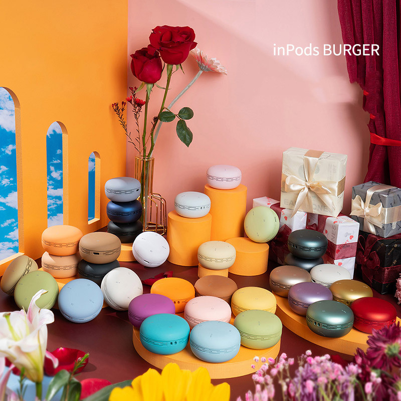 Гамбургский Bluetooth-динамик TWS Macaron цветной мини-динамик сабвуфер подарок маленький динамик