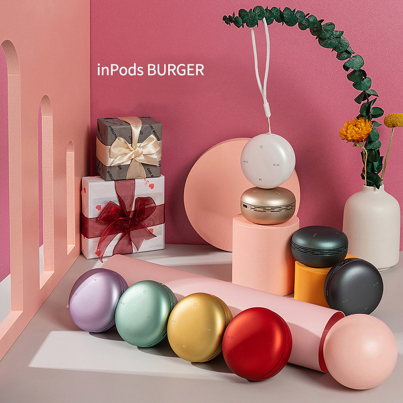 Гамбургский Bluetooth-динамик TWS Macaron цветной мини-динамик сабвуфер подарок маленький динамик