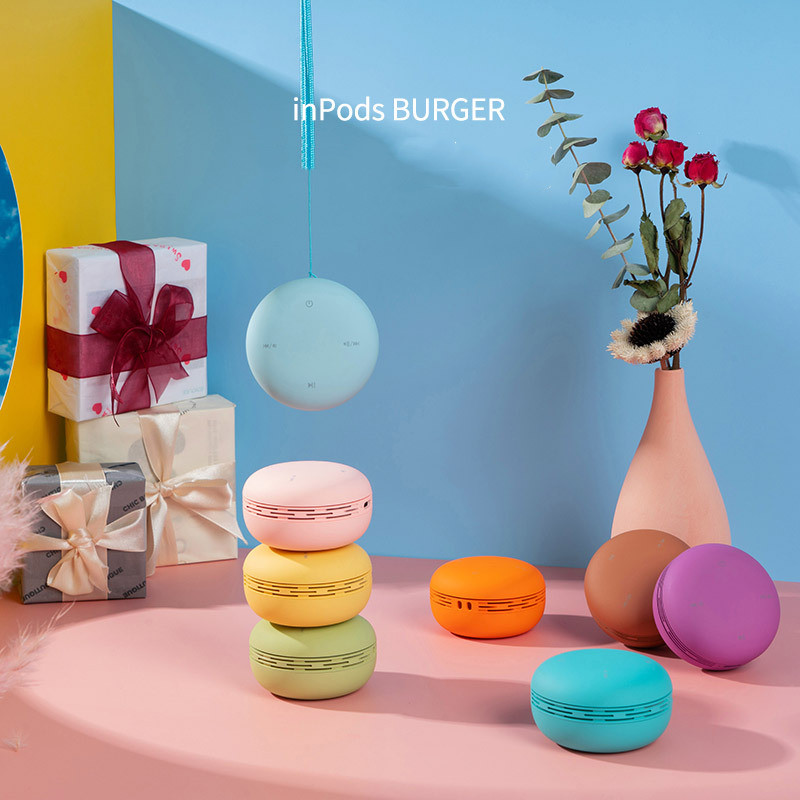 Гамбургский Bluetooth-динамик TWS Macaron цветной мини-динамик сабвуфер подарок маленький динамик