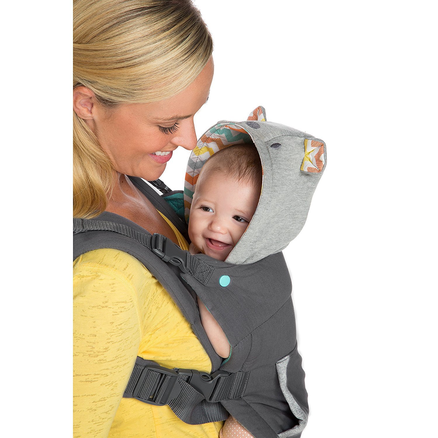 Baby Carrier 4-in-1 Double-shoulder Baby Carrier Carrier Carrying Bag, Suitable for Four Seasons, Saliva Towel — foto 2