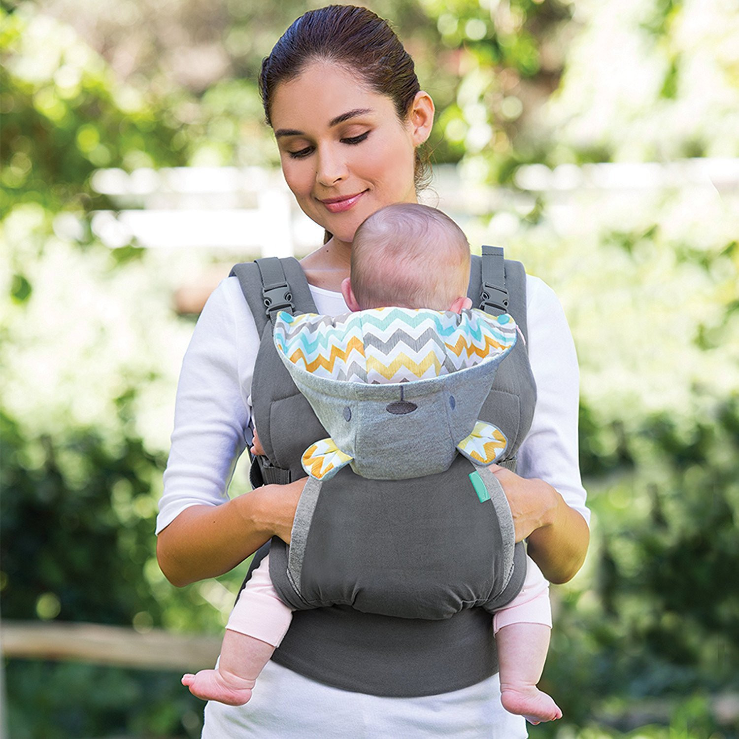 Baby Carrier 4-in-1 Double-shoulder Baby Carrier Carrier Carrying Bag, Suitable for Four Seasons, Saliva Towel — foto 5