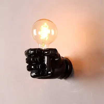 Creative Fist Wall Lamp Bar Table Restaurant