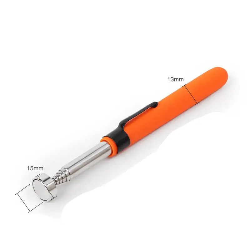 Suction Rod Powerful Magnetic Telescopic Picker Auto Repair Tool With Lamp Magnetic Rod Screw Picker Magnet Suction Rod