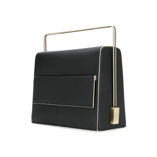 Temperament Net Red Handbag Shoulder Messenger Female Bag Black - Shop at LoveMi