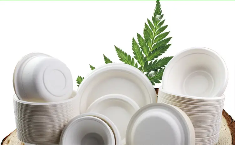 Eco-friendly Thickened Secondary Paper Plate, Barbecue Meal Paper Plate