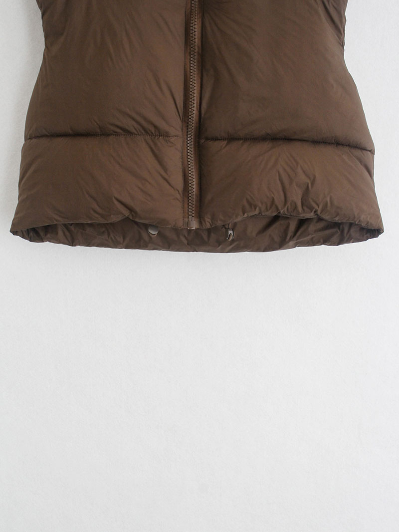 Stand-up Collar Sleeveless Padded Vest