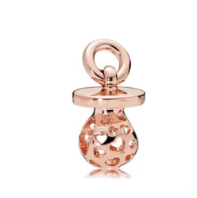 Rose Rose Gold Beads Diy Jewelry Accessories Rose Gold Snowflake Tree Of Life Starfish Love Pendant - Shop at LoveMi
