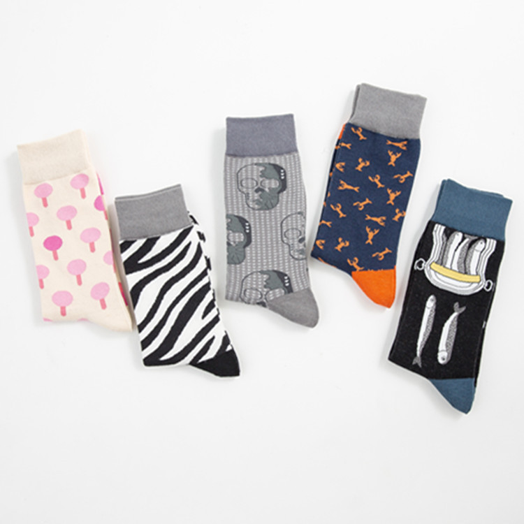 Title 5, Autumn And Winter New Colorful Trendy Socks