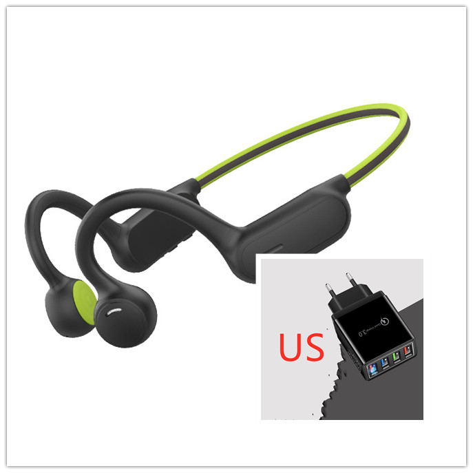 Black and green US PLUG