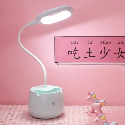 Small Table Lamp IIns Wind Simple Girl Bedroom Desktop