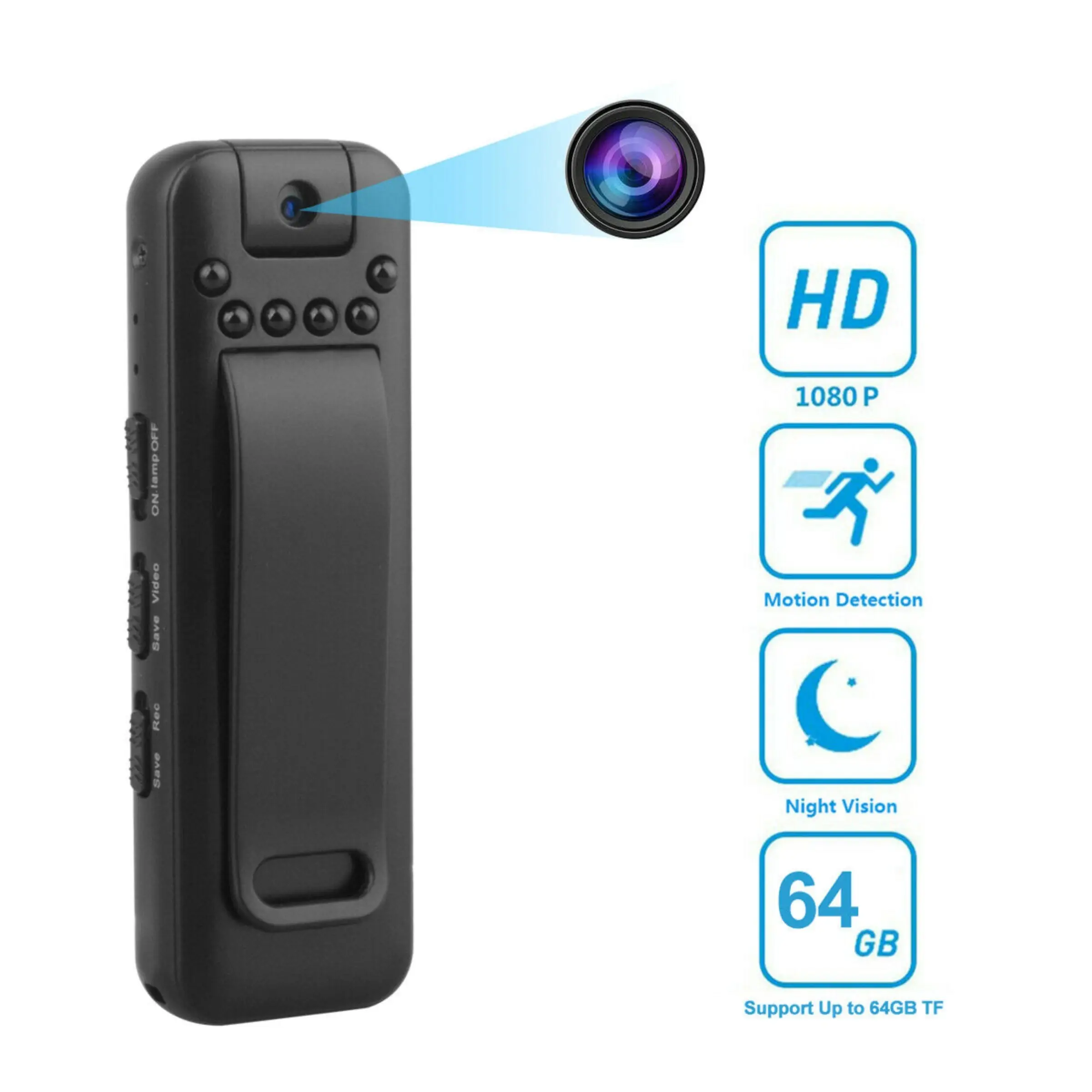 High-Definition Portable Recording Function, One Sports Camera