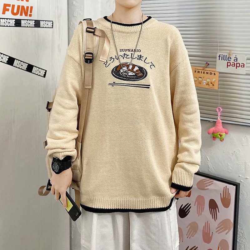 Autumn And Winter Loose Sweater Men's Lazy Sweater