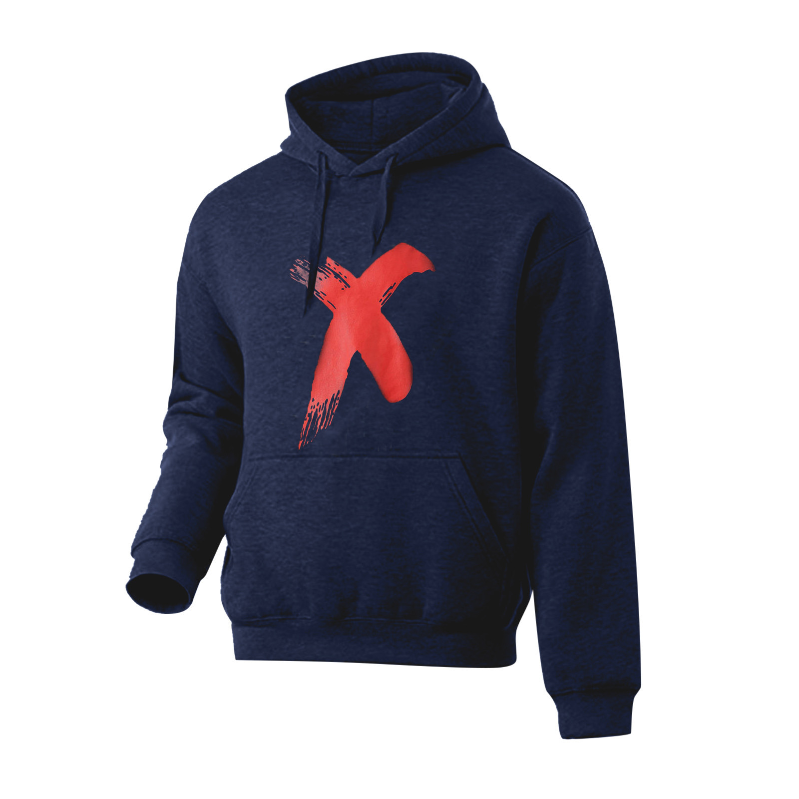 Men's Personalized Printed Hooded Sweater