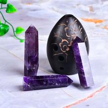 Title 6, Brazilian Natural Amethyst Single-pointed Cryst...