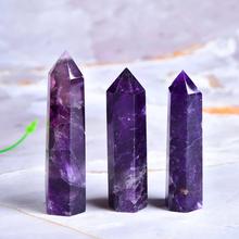 Title 7, Brazilian Natural Amethyst Single-pointed Cryst...