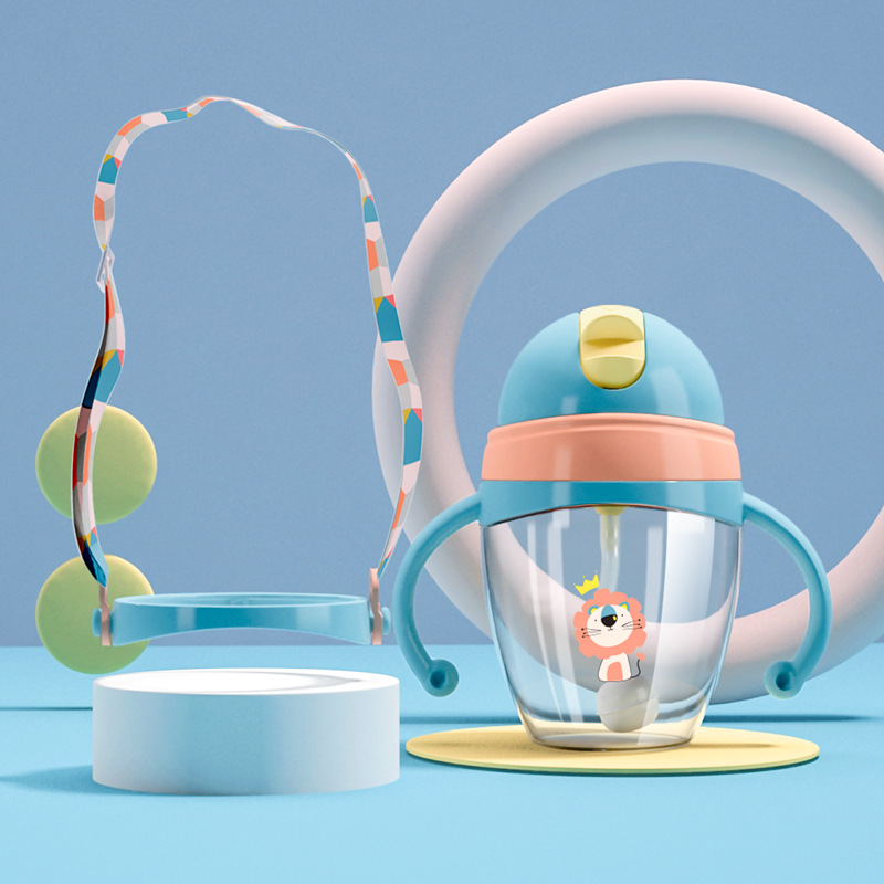 Kindergarten Baby Water Cup Household Drop-Proof And Leak-Proof — foto 4