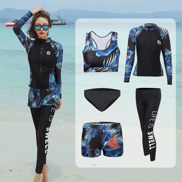 Long sleeved Trousers Jellyfish Suit Snorkeling Surfing Swimsuit Suit 8 Lady M - Shop at LoveMi
