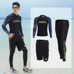Long-sleeved Trousers Jellyfish Suit Snorkeling Surfing Swimsuit Suit - 7 Men-2Xl - View 1