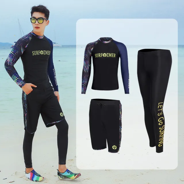 Long sleeved Trousers Jellyfish Suit Snorkeling Surfing Swimsuit Suit 7 Men Xl - Shop at LoveMi