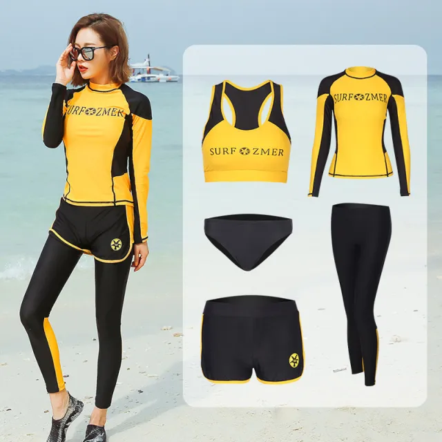 Long sleeved Trousers Jellyfish Suit Snorkeling Surfing Swimsuit Suit 9 Lady L - Shop at LoveMi