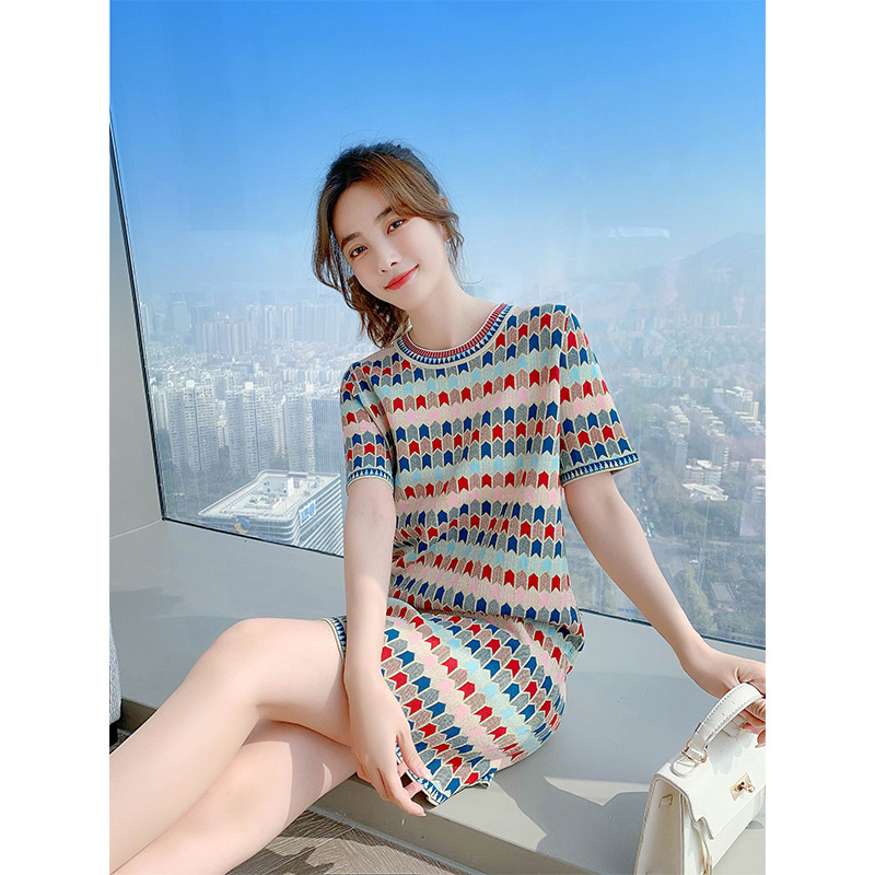 Floral Temperament Dress Female Summer Fresh And Sweet French Skirt