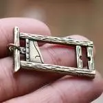 Guillotine Knife Rock Pendant Gothic Ancient Torture Necklace Dark Accessories Antique Brass - Shop at LoveMi