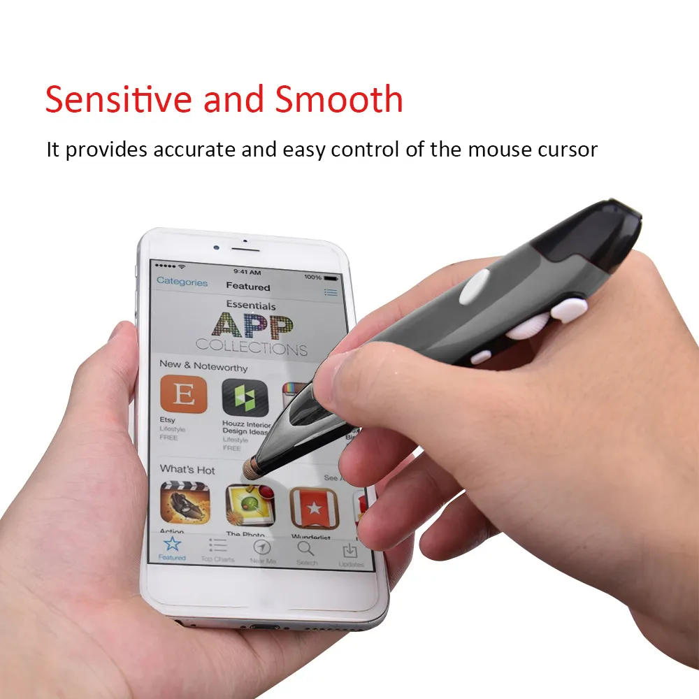 Handwriting Second-generation Pen-shaped Flying Squirrel Mouse Pen Wireless Gaming Optical Pen – image 8