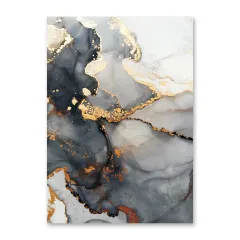 Nordic Black And Gold Ink Abstract Poster Modern Oil Painting Mural Art Painting Living Room Wall Painting Painting Core - Ybw9192 A - View 1
