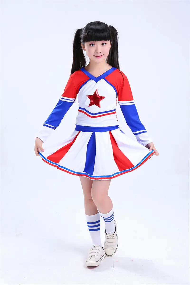 New Star Children's Day Children Cheerleading Aerobics Gymnastics Performance
