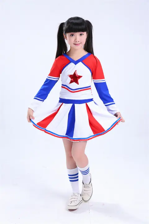 New Star Children's Day Children Cheerleading Aerobics Gymnastics Performance