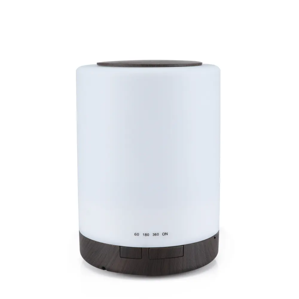 Wood Grain Ultrasonic Aroma Diffuser Large Capacity Air Humidifier