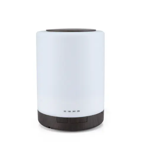 Wood Grain Ultrasonic Aroma Diffuser Large Capacity Air Humidifier