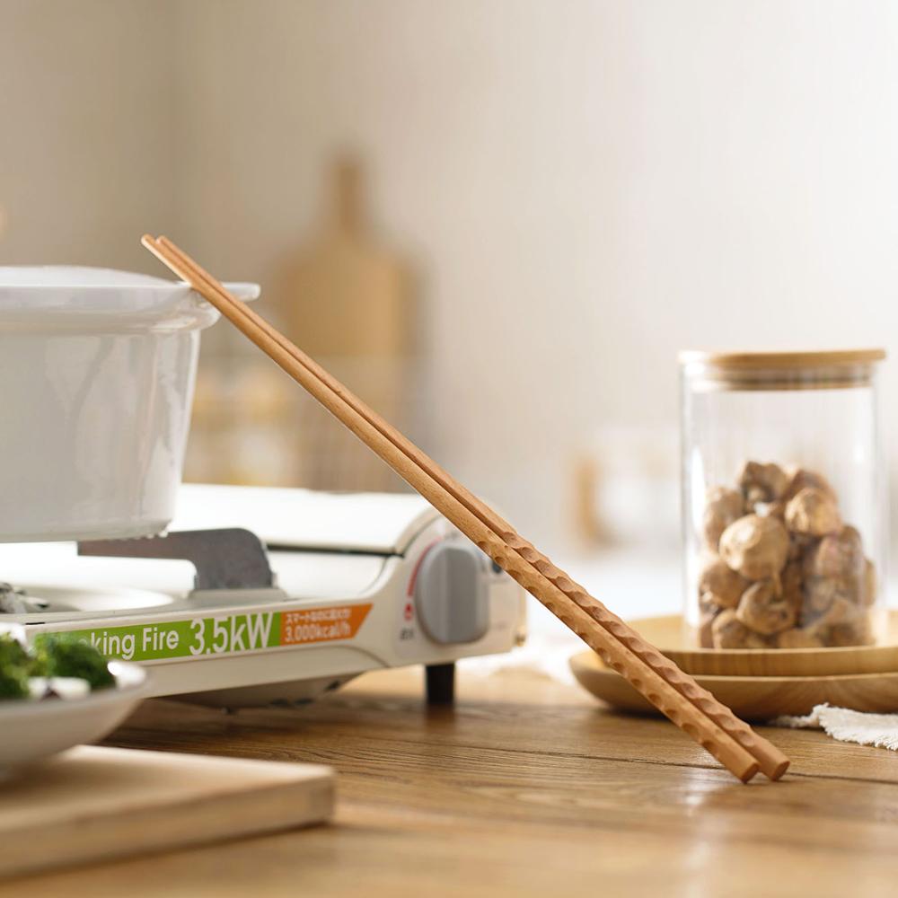 Title 4, Beech Wood Extended Hot Pot Fried Chopsticks Ho...