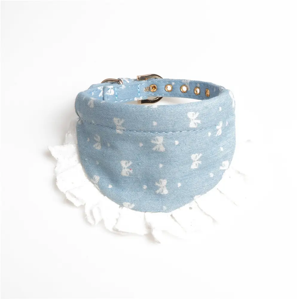 denim mini bib