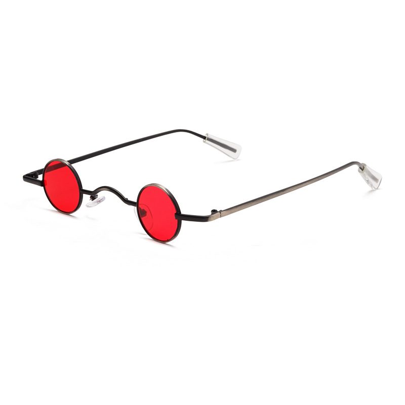 Title 3, Retro Mini Sunglasses Round Men Metal