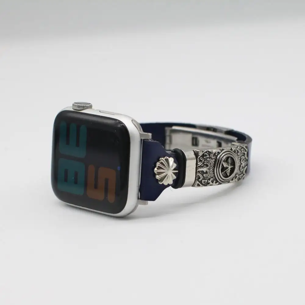 Watch Wrist Band Retro DIY Embossed