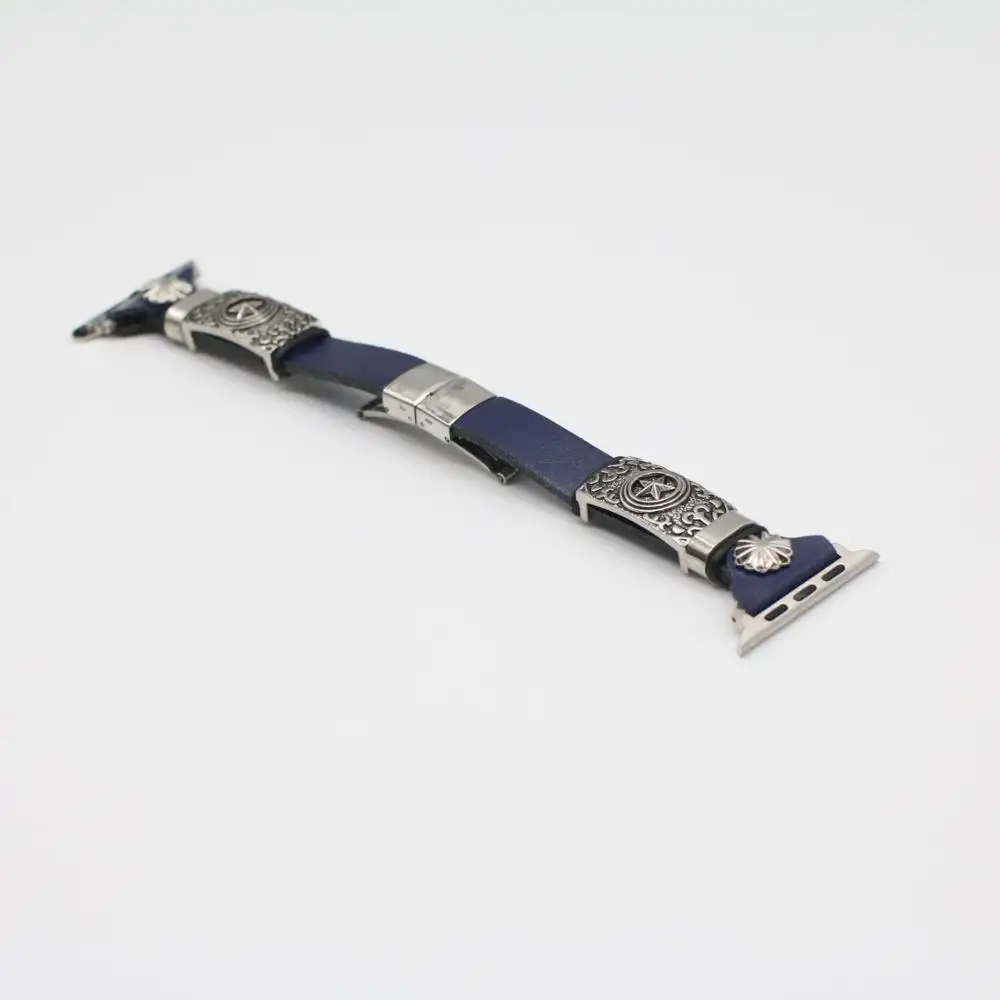 Watch Wrist Band Retro DIY Embossed