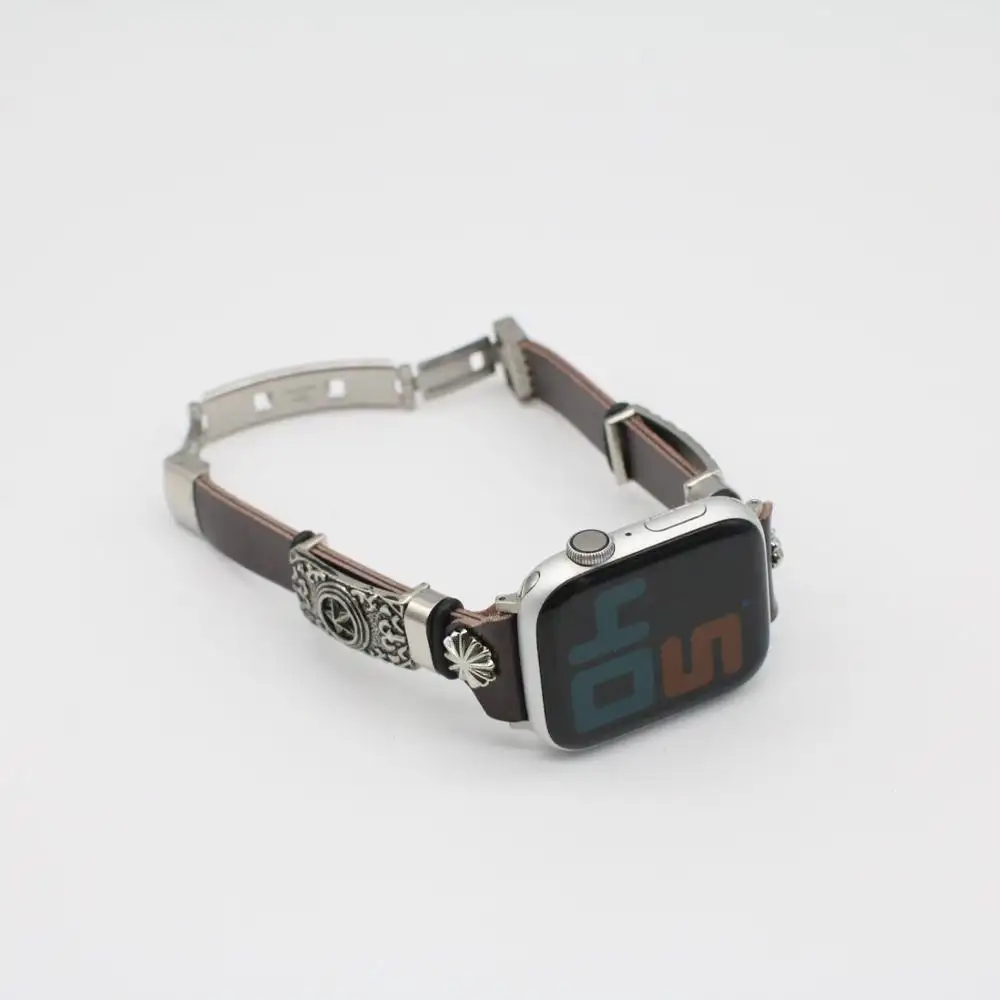 Watch Wrist Band Retro DIY Embossed