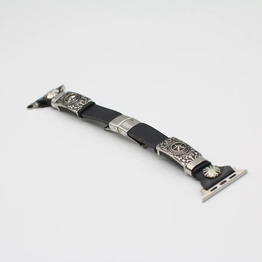 Watch Wrist Band Retro DIY Embossed