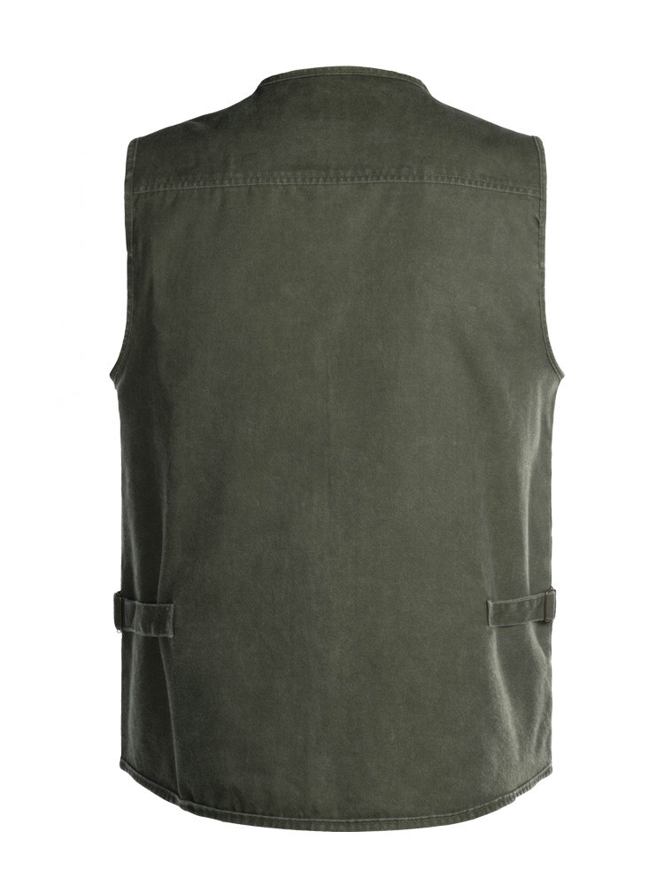 Title 10, Gilet uomo multi-tasche ampio taglie forti per ...