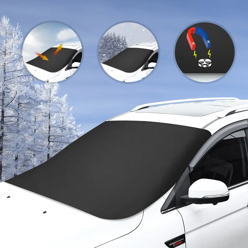 Car Front Windshield Cover Winter Frost and Snow Shield