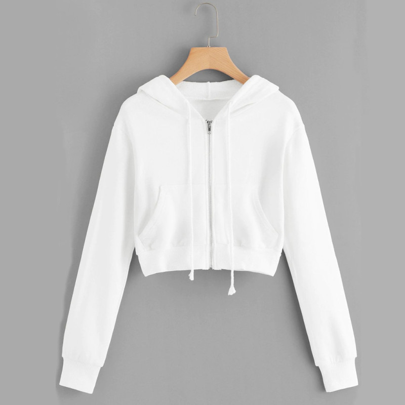 Zipper Sweater Women'S Hooded Design Sense Niche All-Match Cardigan Top Loose Sports Jacket Hoodie