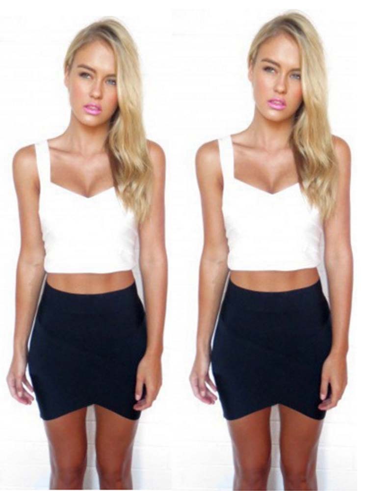 European And American Wish Foreign Trade Cross-fitting Skirt Character Bag Hip Skirt