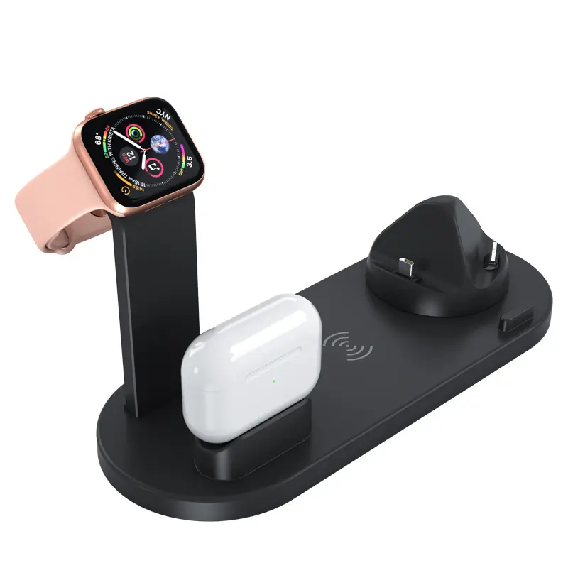 Three-In-one Wireless Charger Watch Headset Bracket