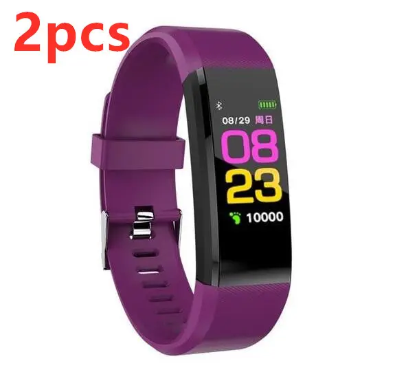 Smart Bracelet With Bluetooth Wristband Heart Rate