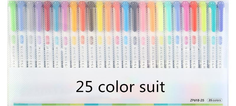 25 color suit