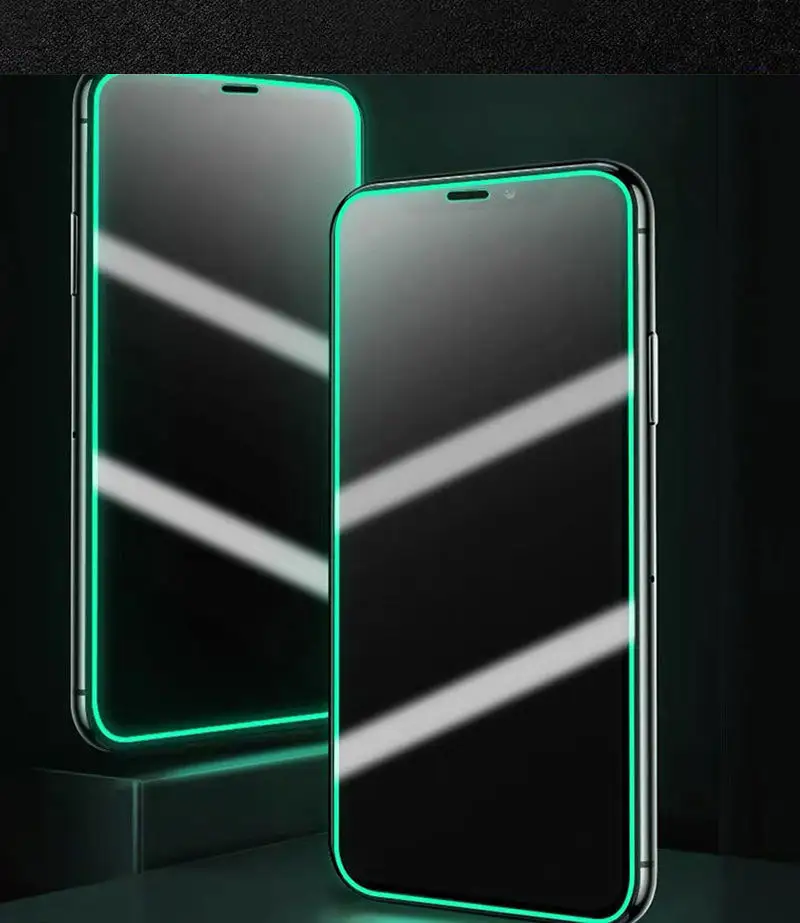 Compatible with Apple, Luminous Tempered Glass